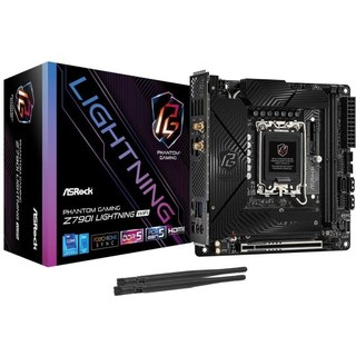 Carte mère ASRock Z790I Intel Z790 LGA 1700 Mini ITX Phantom Gaming Lightning Wi-Fi DDR5 RGB