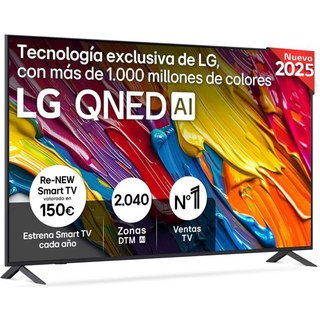 TV LG QNED 75QNED82A6B 75" 4K UltraHD 60 Hz Smart TV WebOS HDR10 Local Dimming