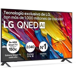 TV LG QNED 65QNED82A6B 65" 4K UltraHD 60 Hz Smart TV WebOS HDR10 Dolby Digital