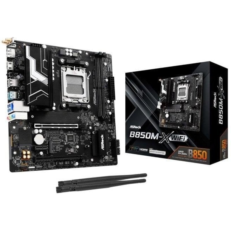 Carte mère ASRock B860M-X Wi-Fi B860 LGA 1851 DDR5 Micro ATX Wi-Fi 6E PCIe 5.0