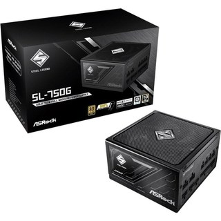 Bloc d'alimentation Asrock 750 W, certification 80 PLUS Gold, Challenger CL-750G, protection