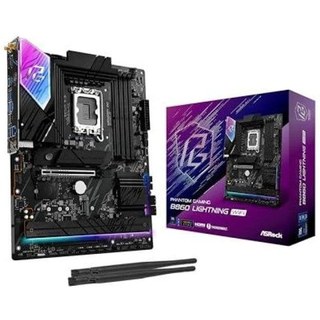 Carte mère Asrock B860 Lightning Wi-Fi Intel B860 LGA 1851 DDR5 ATX Wi-Fi 6E 2.5GBE M.2 RAID