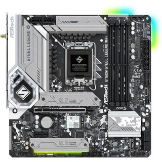 Carte mère Asrock Intel B760 LGA 1700 Micro ATX DDR5 Wi-Fi 6E Bluetooth 5.3 RGB