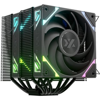 Refroidissement par air Socket XYZ AMD et Intel Double Tour 120 mm Thermax 6 DUO ARGB Double