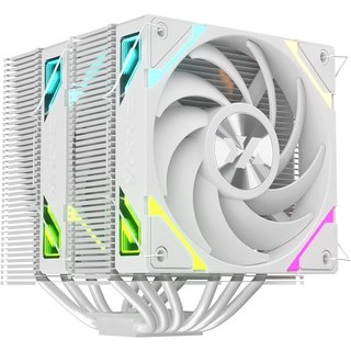 Refroidissement par air XYZ Socket AM4/AM5/LGA1700 Double 120 mm Thermax 6 DUO A-RGB Éclairage