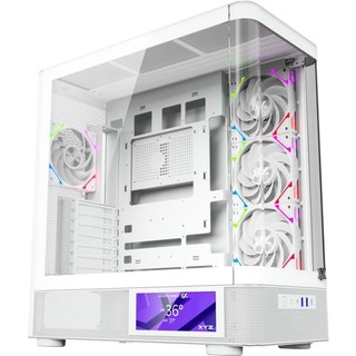Écran PC tour XYZ Quantum Pro 6,2 pouces en verre incurvé 4XA-RGB ATX/Micro-ATX/Mini-ITX