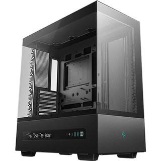 Boîtier ATX 8 emplacements DeepCool CH690 DIGITAL noir avec GPU USB-C en verre/maille 450 mm