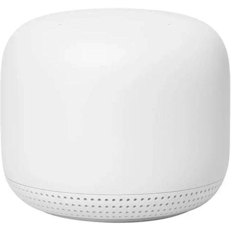 Routeur maillé double bande Wi-Fi Google Nest AC2200 210 m², assistant vocal, haut-parleur