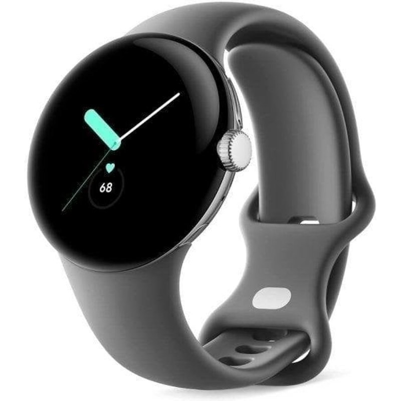 Google Watch NFC Mm Amoled Charbon S L Resistant 5ATM SPO2 Pulsometre