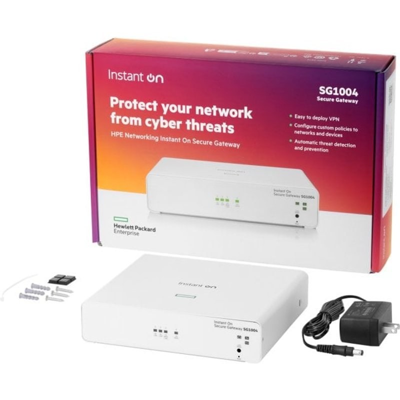 Routeur LAN Gigabit sécurisé HPE Instant On 980 Mbps IDS/IPS VPN WAN Résilience