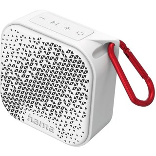 Enceintes sans fil ultra-compactes Hama 3,5 W Bluetooth IP67 Blanc avec appels mains libres