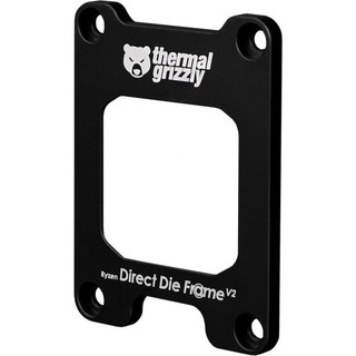 Cadre Direct Die Thermal Grizzly Ryzen 7000 V2 Aluminium Noir AM5