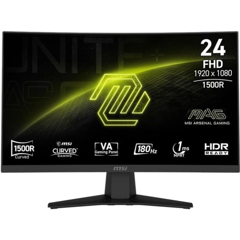 MSI MAG 244C 23,6" VA FullHD 165 Hz FreeSync incurvé