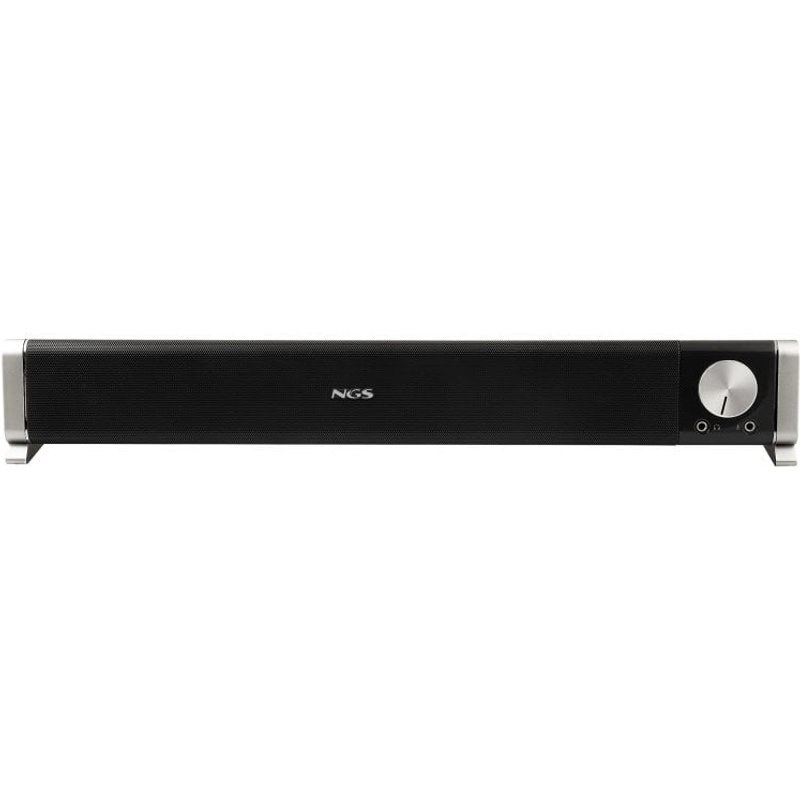 Barre de son compacte sans fil USB Bluetooth 20 W NGS avec microphone et prise jack 3,5 mm