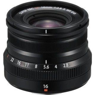 Objectif Fujifilm FUJINON XF 16 mm f/2,8 R WR 10 éléments/8 groupes noir XF