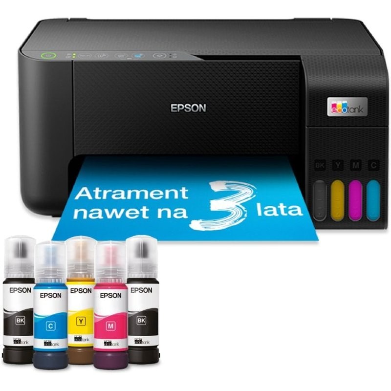 Imprimante Multifonction Inkjets Wi-Fi Epson EcoTank L3270 Noir A4