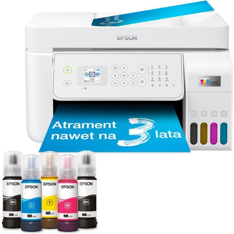 Multifunction Epson Inkjet Color L5316 Wi-Fi A4 Blanc