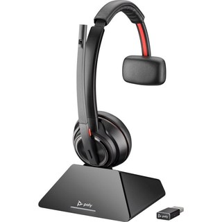 Écouteurs POLY Savi 8210 sans fil DECT con Cancelación de Ruido, Negro