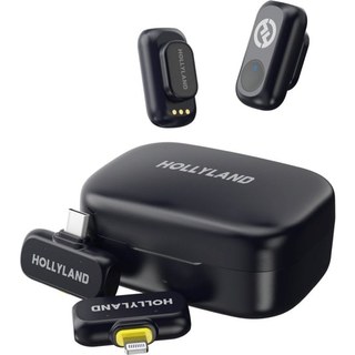 Microphone combiné Hollyland Lark A1 sans fil 2,4 GHz omnidirectionnel à réduction de bruit