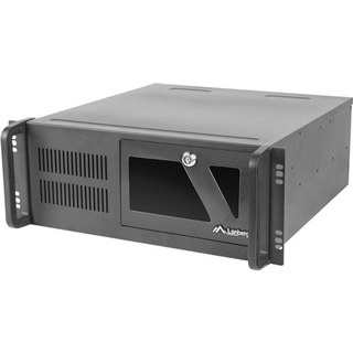 Bastidor Lanberg SC01-4504-10B 4U Noir avec 3 Ventilateurs et 7 Baies de Disque Dur