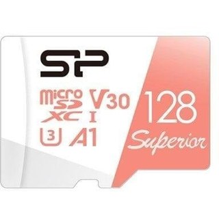 Silicon-Power Carte MicroSDXC Silicon Power Superior 128 Go 100MB/s V30 UHS-I Résistante