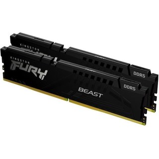 Kit de mémoire RAM Kingston 64 Go DDR5 6000 MT/s 2 x 32 Go FURY Beast