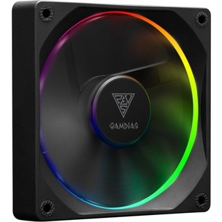 Ventilateur supplémentaire Gamdias Aeolus M3 RGB 120 mm 2000 tr/min avec ARGB PWM et pack de 4