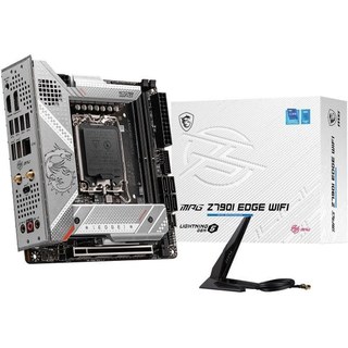 Carte mère MSI Z790 LGA1700 mini ITX MPG Z790I EDGE Wi-Fi DDR5 PCIe 5.0 Wi-Fi 6E 2,5 GbE