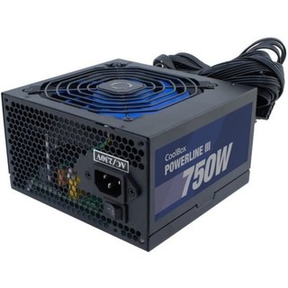 Alimentation électrique Coolbox Powerline 3 750 750W Efficacité 85%