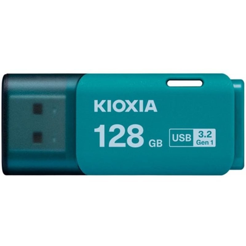 Clé USB Kioxia LU301 128 Go USB Type-A 3.2 Gen 1 Couverture Bleue