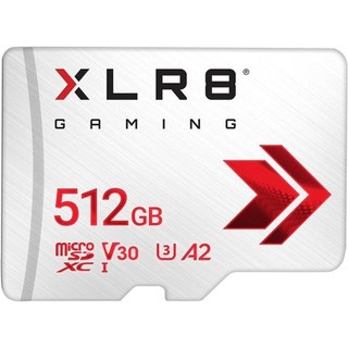Carte MicroSD PNY XLR8 512 Go Classe 10 UHS-I 100 Mo/s 90 Mo/s