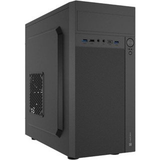 Boîtier NATEC Helix USB-C Mini Tower PC Noir micro ATX Mini-ITX 180 mm x 390 mm x 366 mm