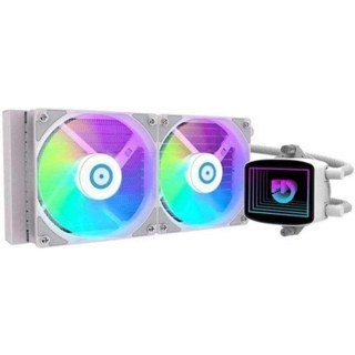 Refrigeración Líquida Hiditec LQ240 240 mm 2 Ventiladores ARGB PWM Blanco