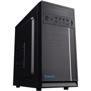 Boîtier Mini Tour Hiditec Q5 PRO Noir, Compatible Micro ATX et Mini ITX, USB 3.1 Type-C