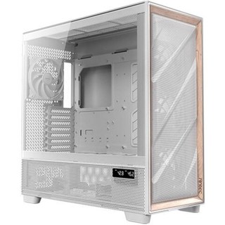 Antec FLUX PRO White EUV Boîtier Full Tower PC en Blanc et Bois avec Ventilateurs 140 mm