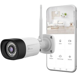 Caméra de surveillance NIVIAN NV-CAM30-W6 2K Vision Nocturne Extérieure Détection IA Audio