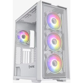 Boîtier PC Hiditec H2 AIR ARGB Torre Acier 510X215X415MM RGB 9 Ventilateurs