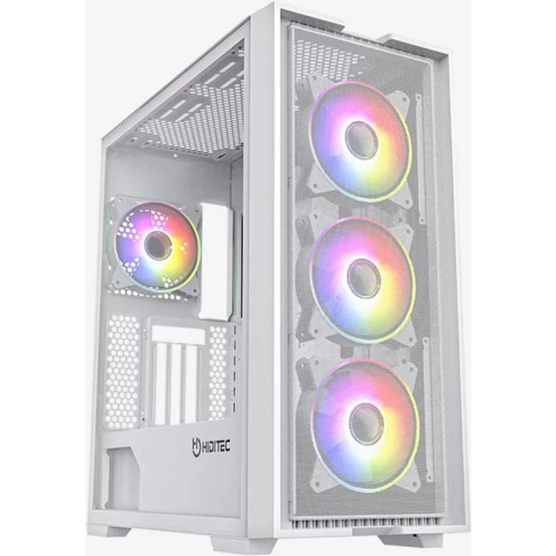 Boîtier PC Hiditec H2 AIR ARGB Torre Acier 510X215X415MM RGB 9 Ventilateurs