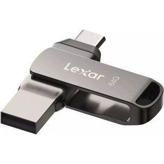 Clé USB Lexar JumpDrive D400 64 Go USB Type C/USB 3.2 Gris