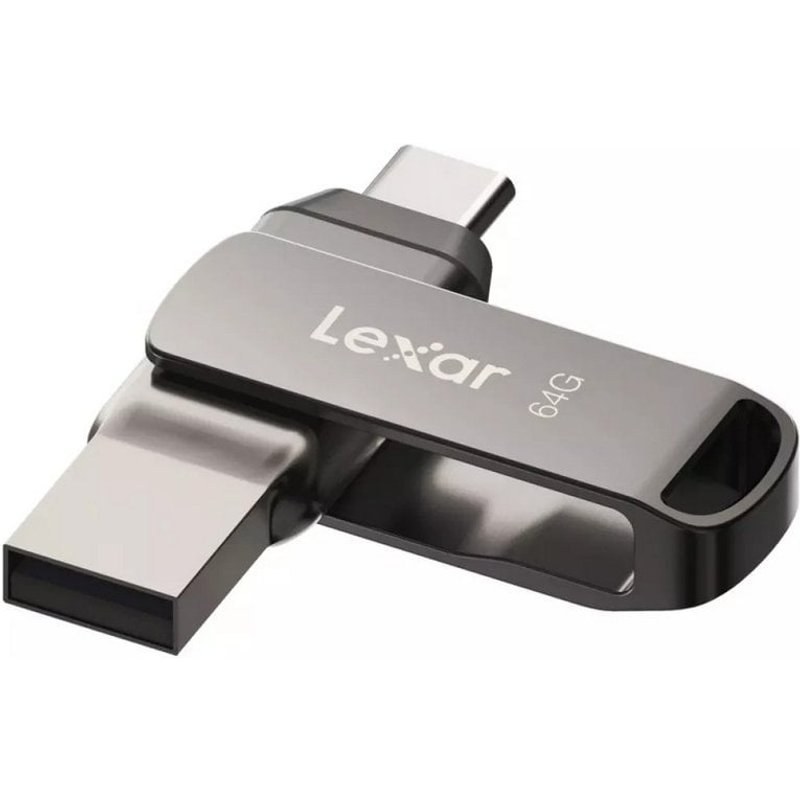 Clé USB Lexar JumpDrive D400 64 Go USB Type C/USB 3.2 Gris