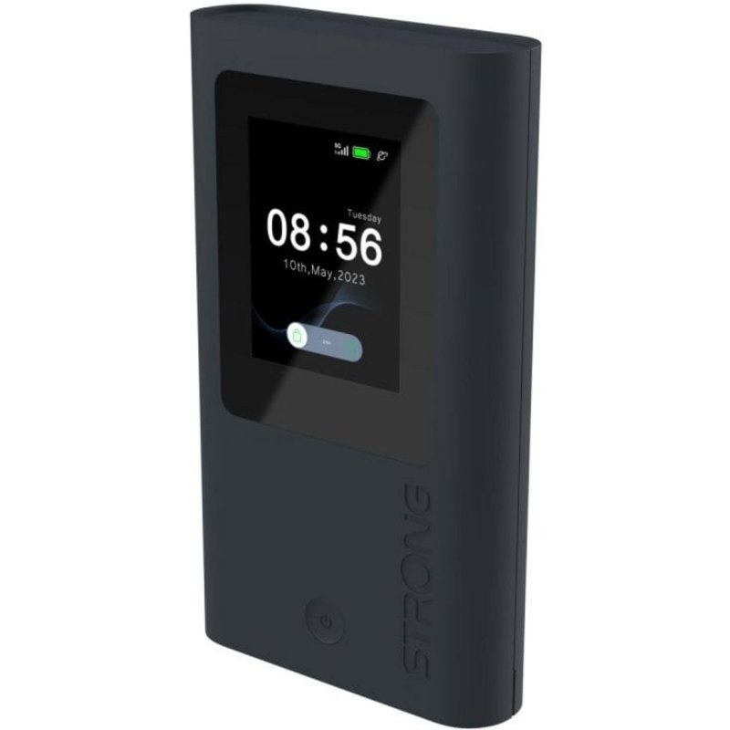 Routeur Portable Strong 5GMIFIAX1800 Wi-Fi 6 Doble Bandes 5G Noir