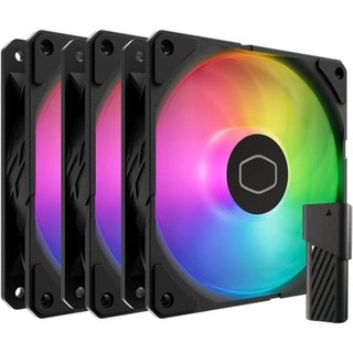 Cooler Master SickleFlow Edge 120 ARGB Ventilateur 12 cm 3-Pack 690-2500 RPM 120 m³/h