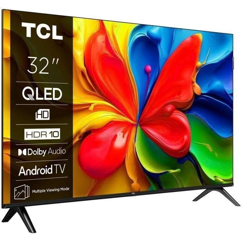 TV TCL QLED 32S4K 32" HD Ready 60 Hz Smart TV Google TV HDR10 Dolby Audio
