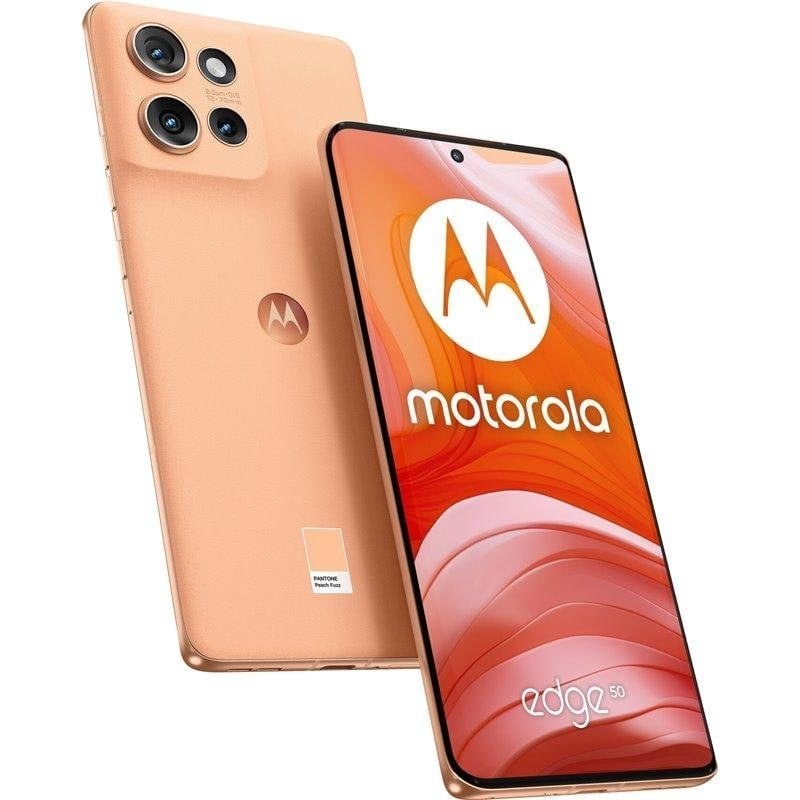 Motorola Edge 50 5G 12 Go 512 Go 6.67" Peach Fuzz
