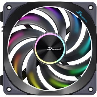 Ventilateur Seasonic MagFlow 1225 ARGB PWM 12 cm 2000 RPM Noir