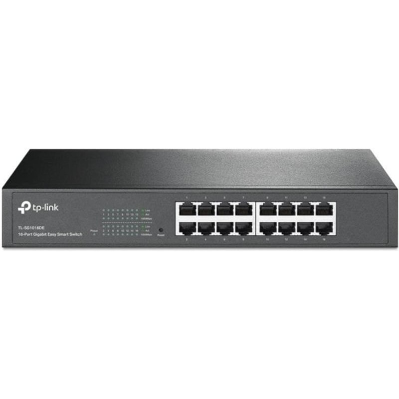 Switch TP-Link TL-SG1016DE 16 Ports Gigabit Gestion Avancée Performances Supérieures