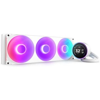 NZXT Kraken Elite 420 RGB Système de refroidissement liquide tout en un, 14 cm, Blanc