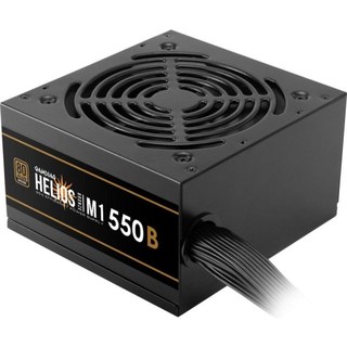 Alimentation ATX Gamdias Helios M1 550 W, noire, refroidissement silencieux, protection avancée