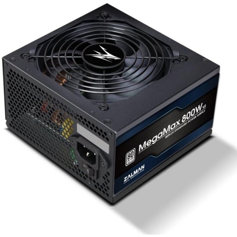 Alimentation ZALMAN MegaMax TXII 800W 80 PLUS ATX Noire
