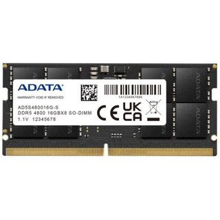 DDR5 ADATA Premier 16 Go 4800 MHz 262-pin SO-DIMM On-Die ECC